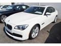 Alpine White 2013 BMW 7 Series 750i Sedan Exterior