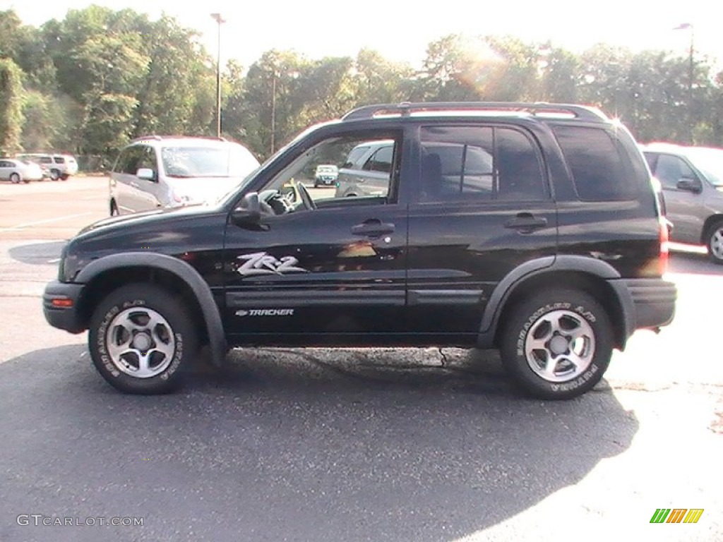 Black 2004 Chevrolet Tracker ZR2 4WD Exterior Photo #70591857