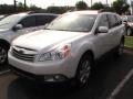 2012 Satin White Pearl Subaru Outback 2.5i Premium  photo #1