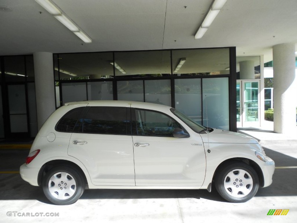 2007 PT Cruiser Touring - Cool Vanilla White / Pastel Slate Gray photo #3