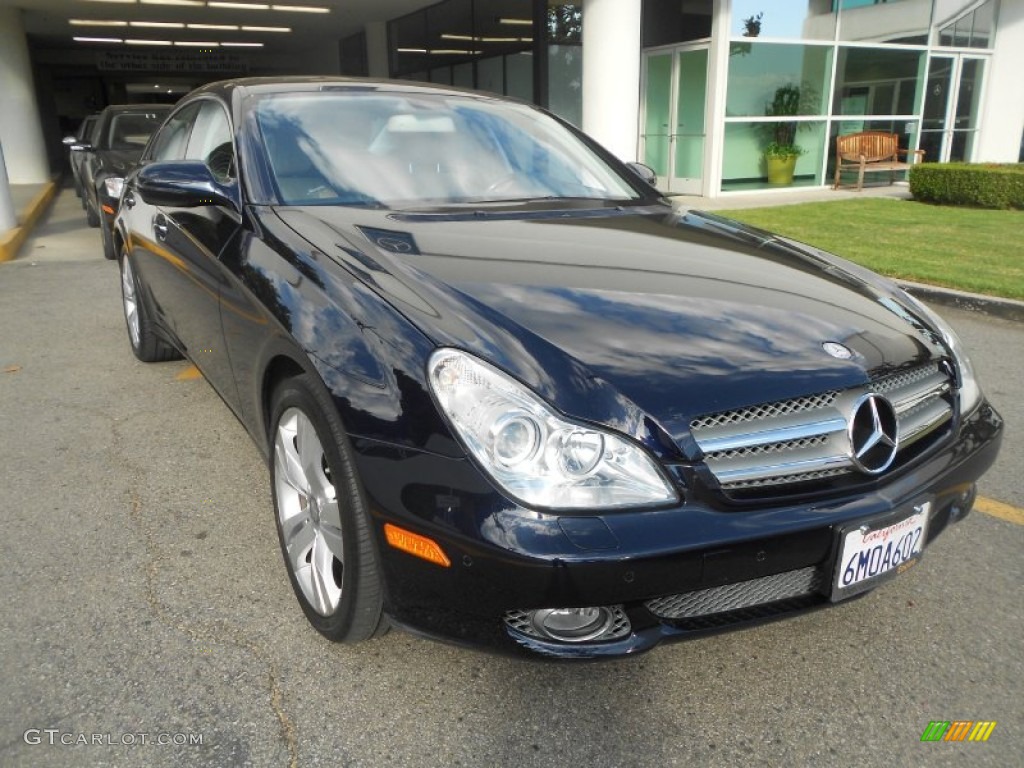 2010 CLS 550 - Capri Blue Metallic / Cashmere photo #1