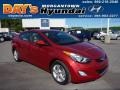 2013 Red Allure Hyundai Elantra GLS  photo #1