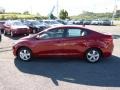 2013 Red Allure Hyundai Elantra GLS  photo #4