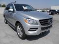 Iridium Silver Metallic 2013 Mercedes-Benz ML 350 4Matic Exterior