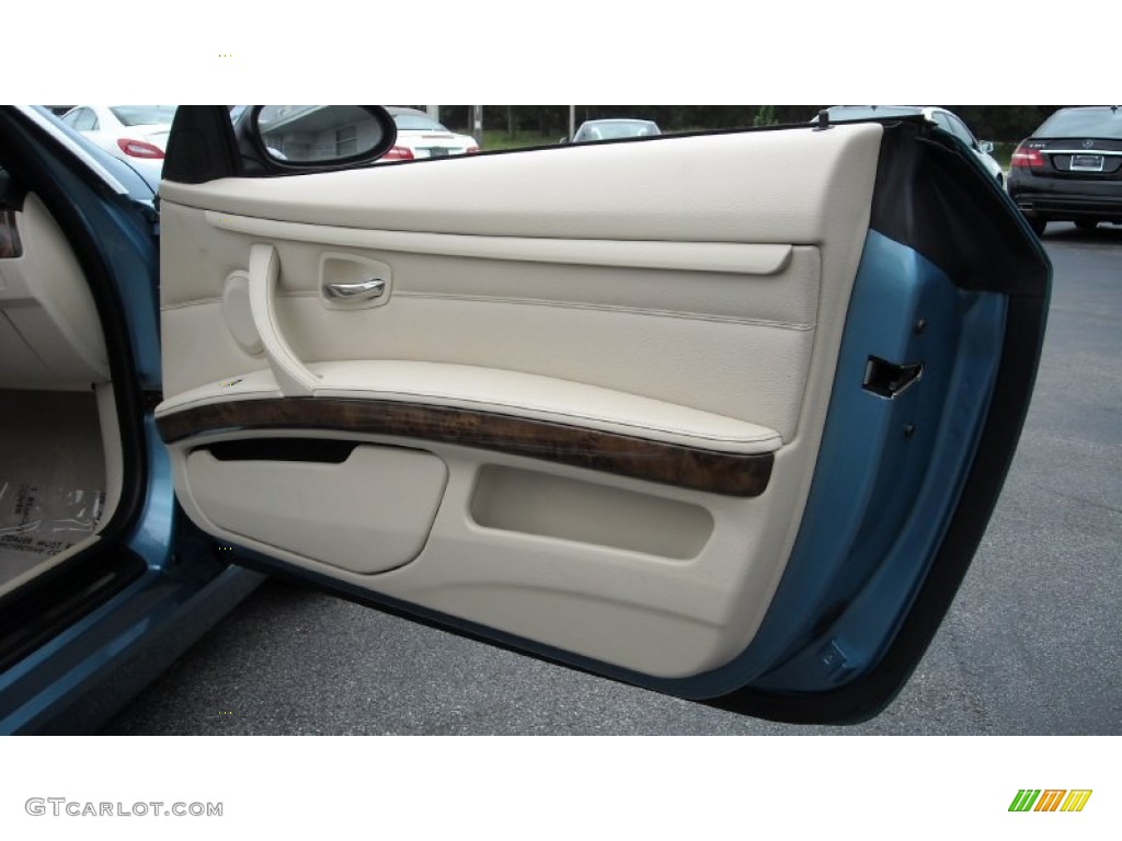 2008 3 Series 328i Convertible - Atlantic Blue Metallic / Cream Beige photo #20