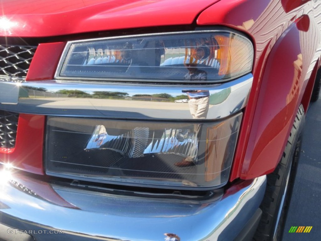 2010 Colorado LT Crew Cab - Victory Red / Medium Pewter photo #8