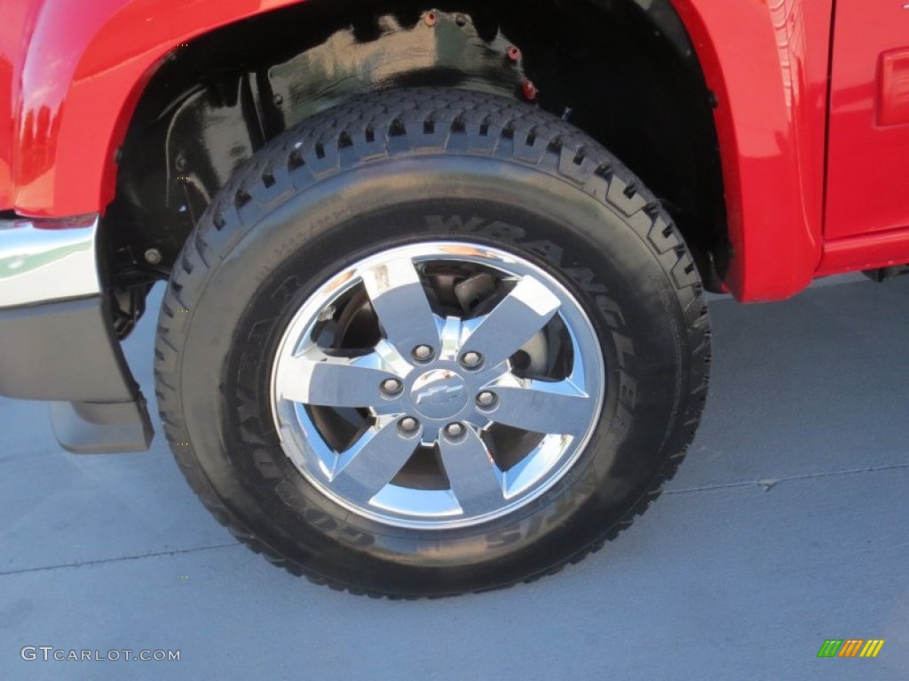 2010 Colorado LT Crew Cab - Victory Red / Medium Pewter photo #10