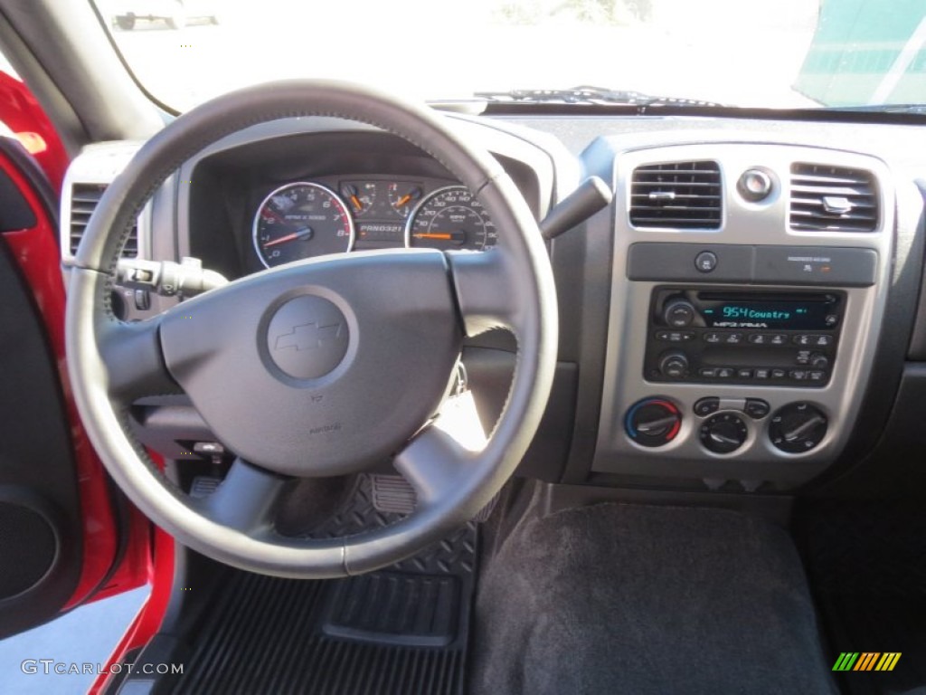 2010 Colorado LT Crew Cab - Victory Red / Medium Pewter photo #34