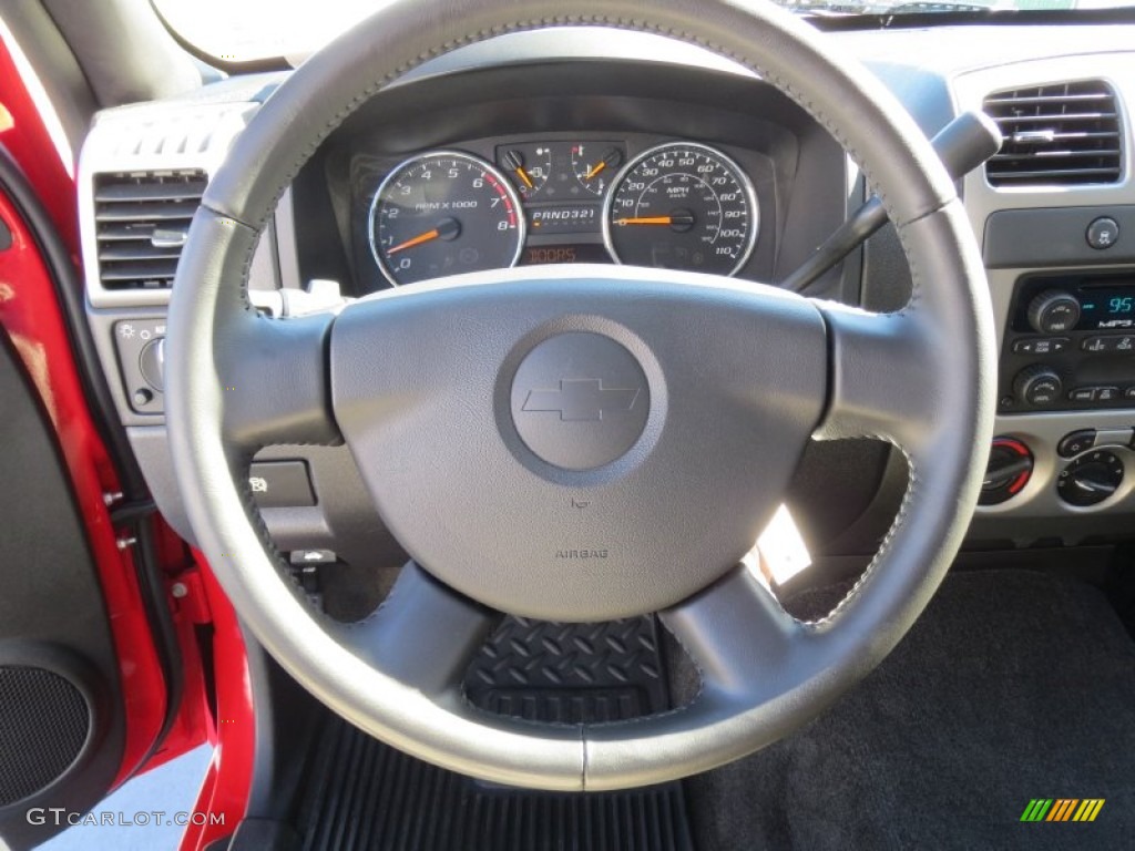 2010 Colorado LT Crew Cab - Victory Red / Medium Pewter photo #38