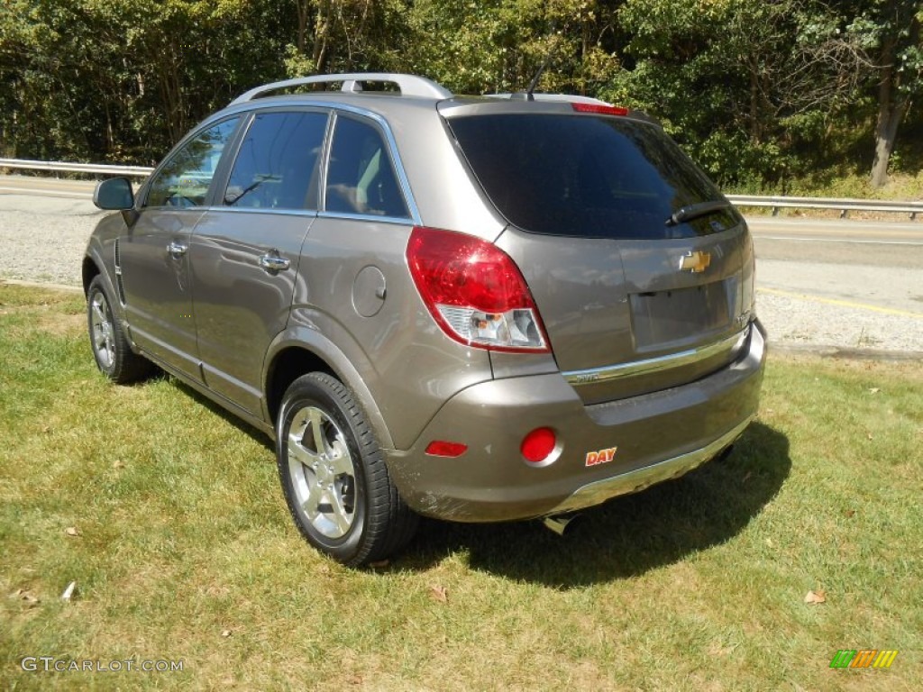 Mocha Steel Metallic 2012 Chevrolet Captiva Sport LTZ AWD Exterior Photo #70594212