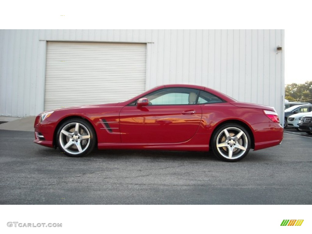 Mars Red 2013 Mercedes-Benz SL 550 Roadster Exterior Photo #70594515