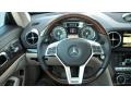Beige/Brown 2013 Mercedes-Benz SL 550 Roadster Steering Wheel