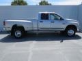 2007 Bright Silver Metallic Dodge Ram 3500 Lone Star Quad Cab 4x4 Dually  photo #2