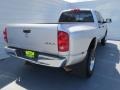 2007 Bright Silver Metallic Dodge Ram 3500 Lone Star Quad Cab 4x4 Dually  photo #3