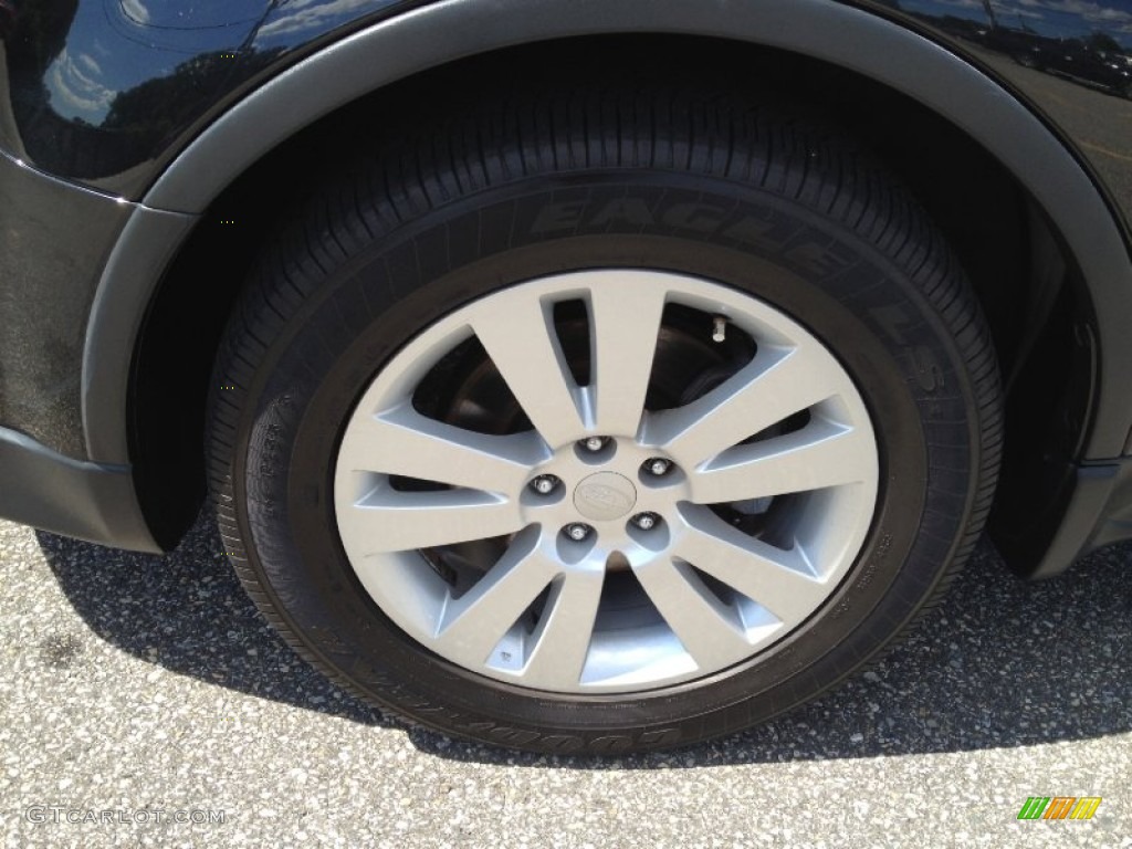 2010 Tribeca 3.6R Limited - Crystal Black Silica / Desert Beige photo #3