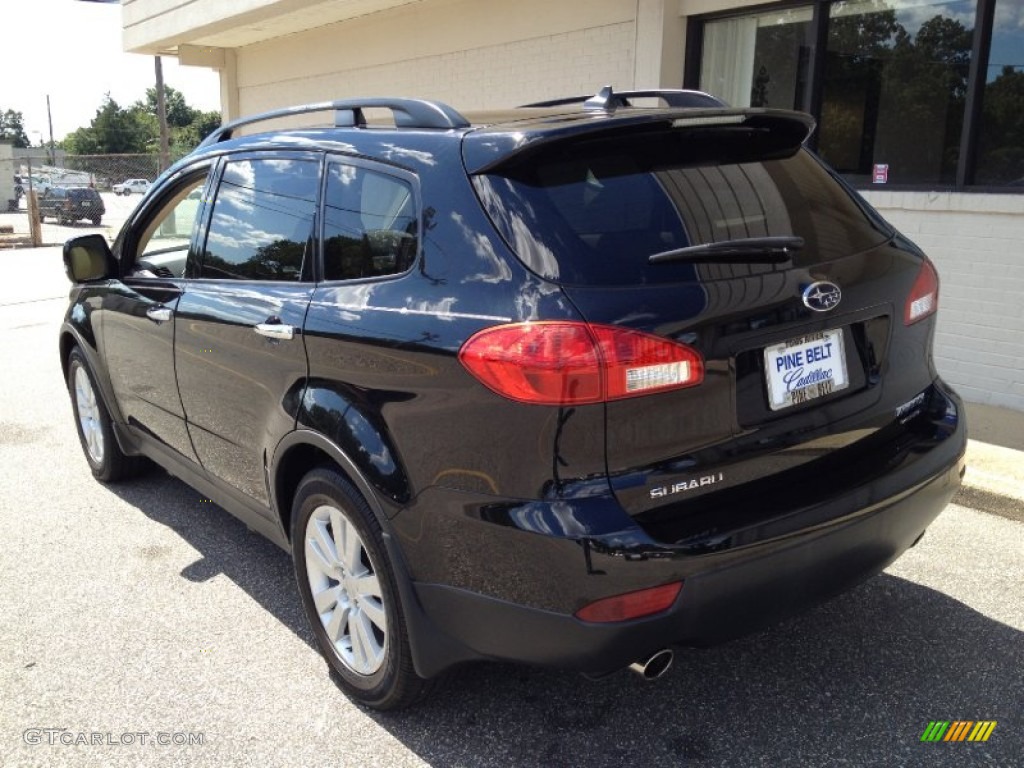 2010 Tribeca 3.6R Limited - Crystal Black Silica / Desert Beige photo #5