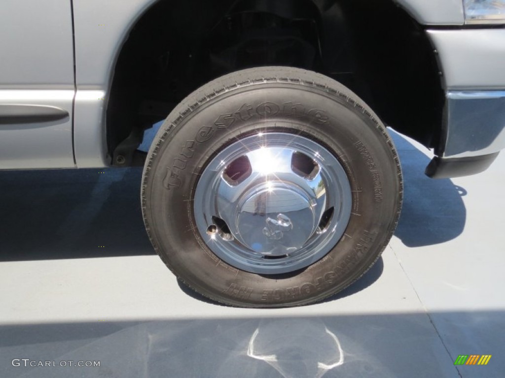 2007 Ram 3500 Lone Star Quad Cab 4x4 Dually - Bright Silver Metallic / Medium Slate Gray photo #12