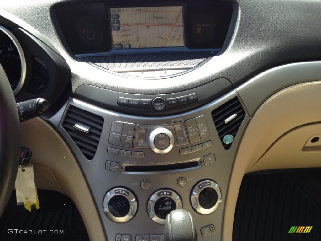 2010 Tribeca 3.6R Limited - Crystal Black Silica / Desert Beige photo #11