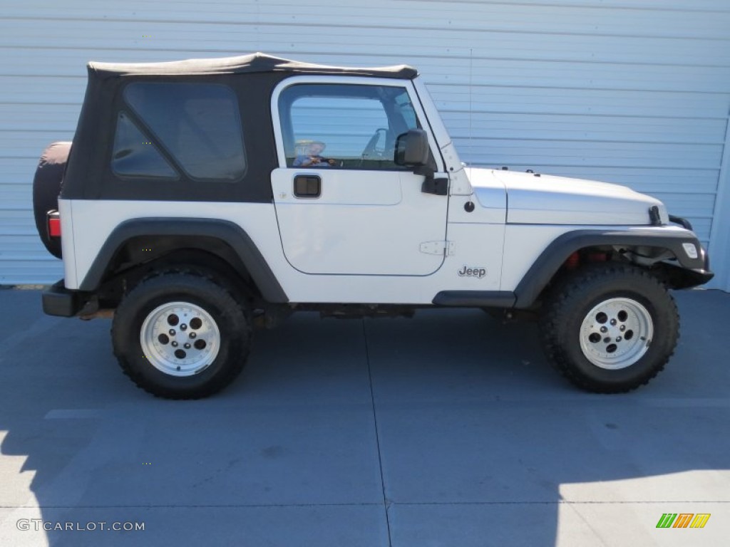 2004 Wrangler X 4x4 - Bright Silver Metallic / Dark Slate Gray photo #2