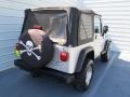 2004 Bright Silver Metallic Jeep Wrangler X 4x4  photo #3