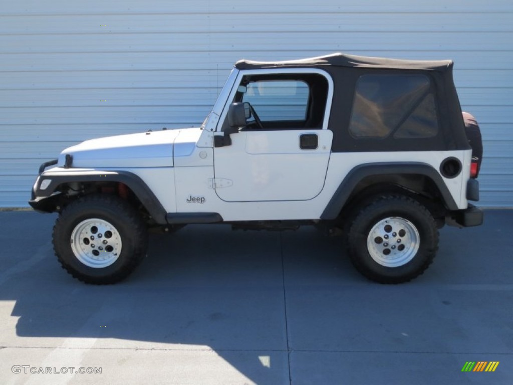 2004 Wrangler X 4x4 - Bright Silver Metallic / Dark Slate Gray photo #5