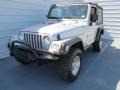 2004 Bright Silver Metallic Jeep Wrangler X 4x4  photo #6