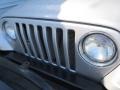 2004 Bright Silver Metallic Jeep Wrangler X 4x4  photo #8