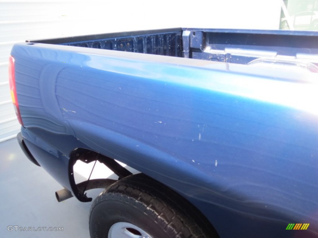 2001 Silverado 1500 LS Regular Cab - Indigo Blue Metallic / Graphite photo #16