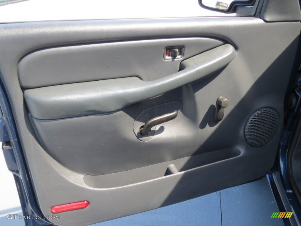 2001 Silverado 1500 LS Regular Cab - Indigo Blue Metallic / Graphite photo #21