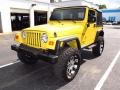 Solar Yellow - Wrangler X 4x4 Photo No. 4