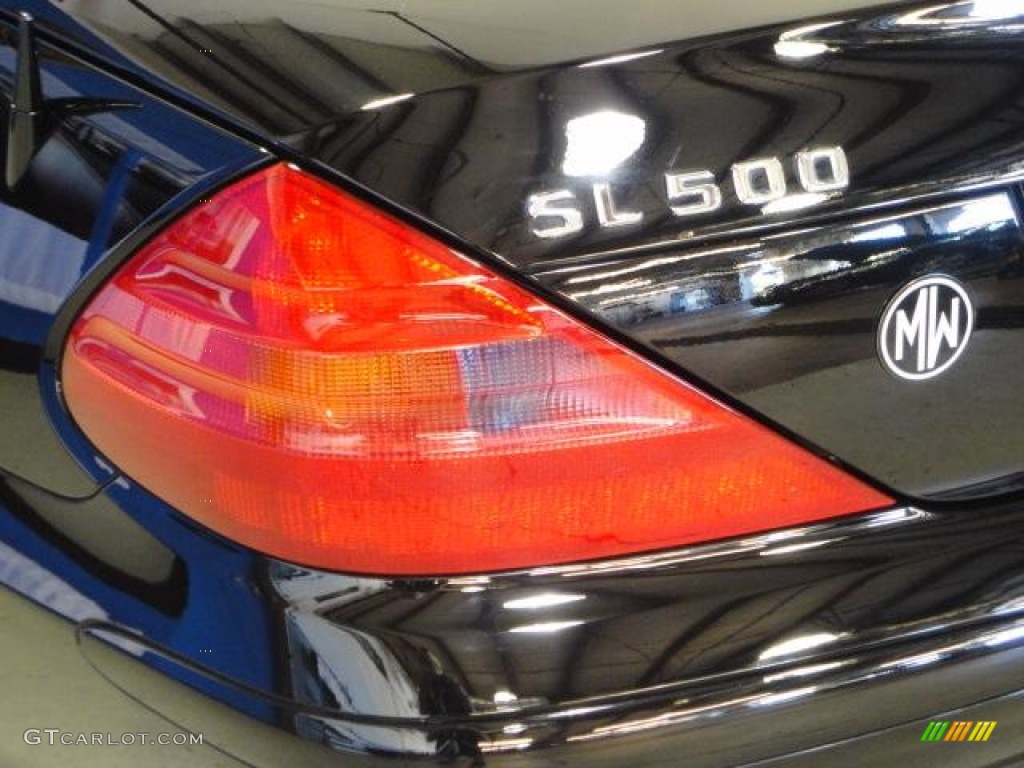 2003 SL 500 Roadster - Black / Charcoal photo #29
