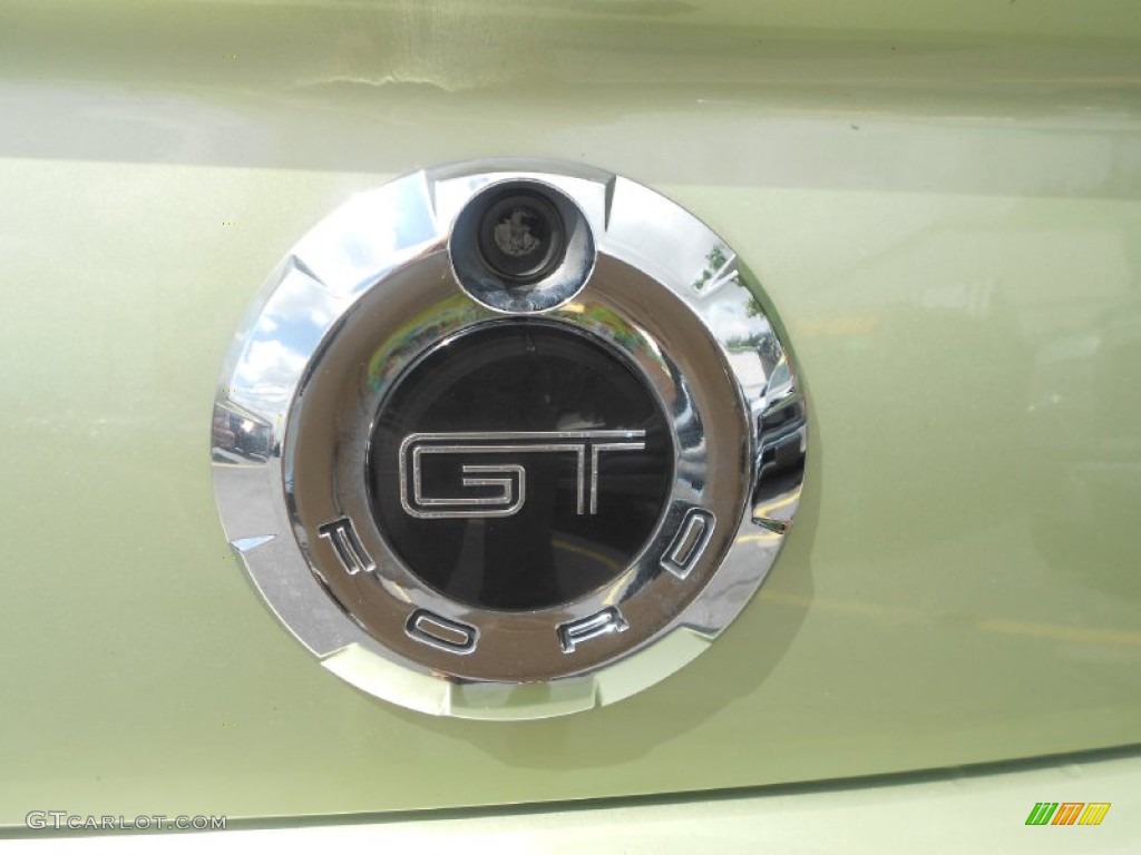 2006 Mustang GT Premium Coupe - Legend Lime Metallic / Light Parchment photo #20