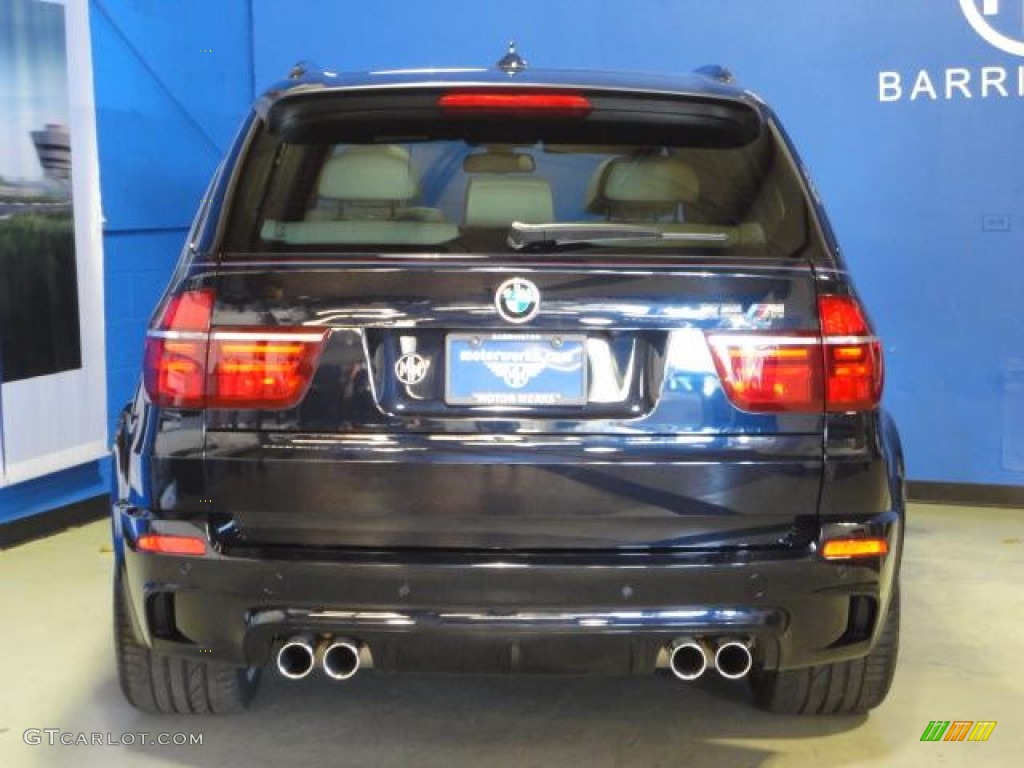 2011 X5 M M xDrive - Carbon Black Metallic / Silverstone II photo #7
