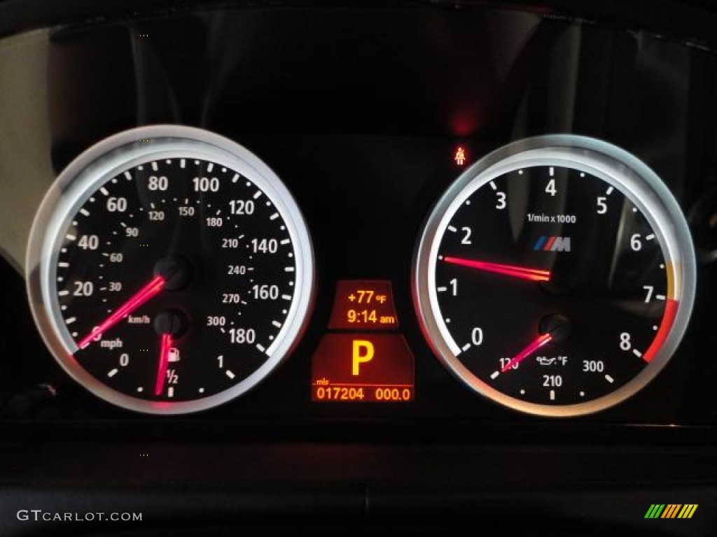 2011 BMW X5 M M xDrive Gauges Photo #70600113