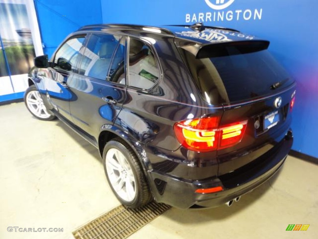 2011 X5 M M xDrive - Carbon Black Metallic / Silverstone II photo #36