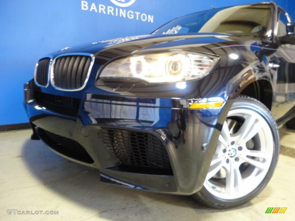 2011 X5 M M xDrive - Carbon Black Metallic / Silverstone II photo #37