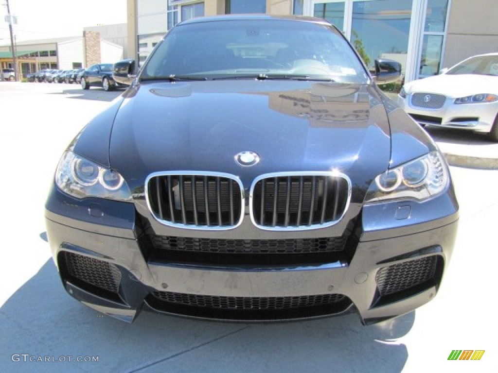 2011 X6 M M xDrive - Carbon Black Metallic / Black Merino Leather photo #6