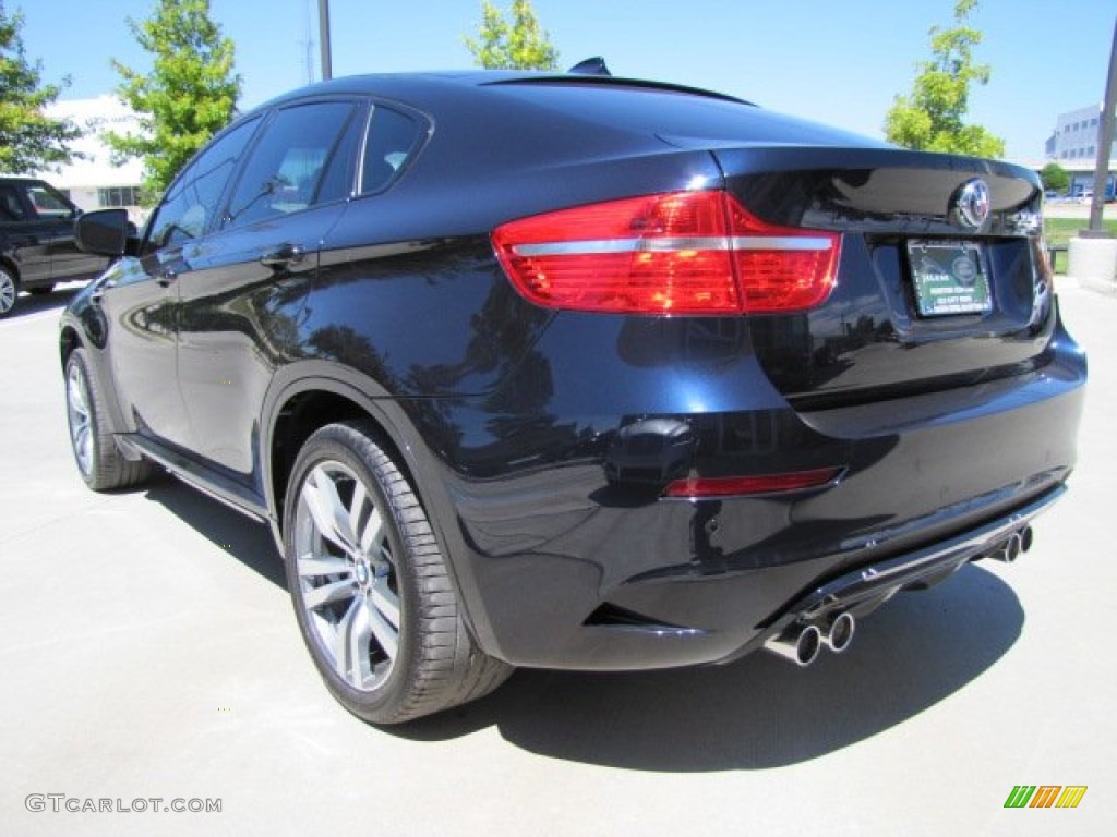 2011 X6 M M xDrive - Carbon Black Metallic / Black Merino Leather photo #8