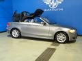 2009 Space Grey Metallic BMW 1 Series 128i Convertible  photo #13