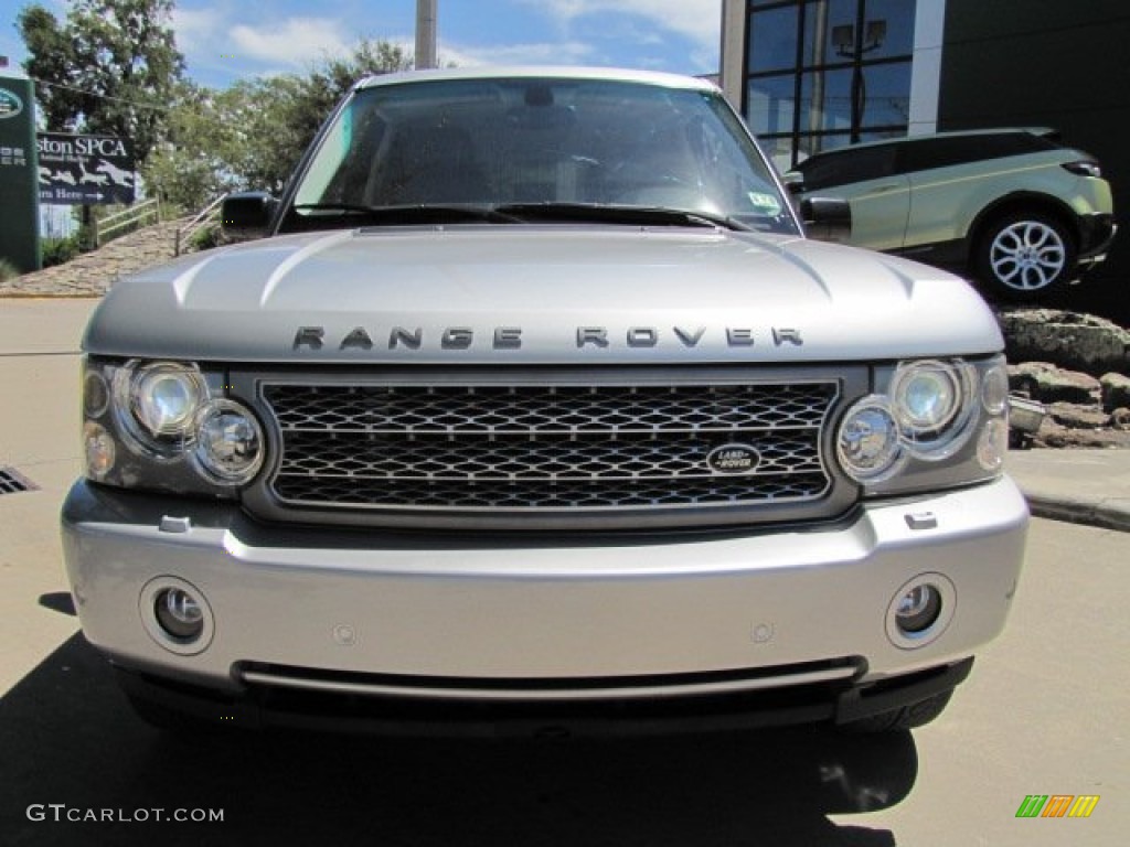 2006 Range Rover Supercharged - Zambezi Silver Metallic / Charcoal/Jet photo #6