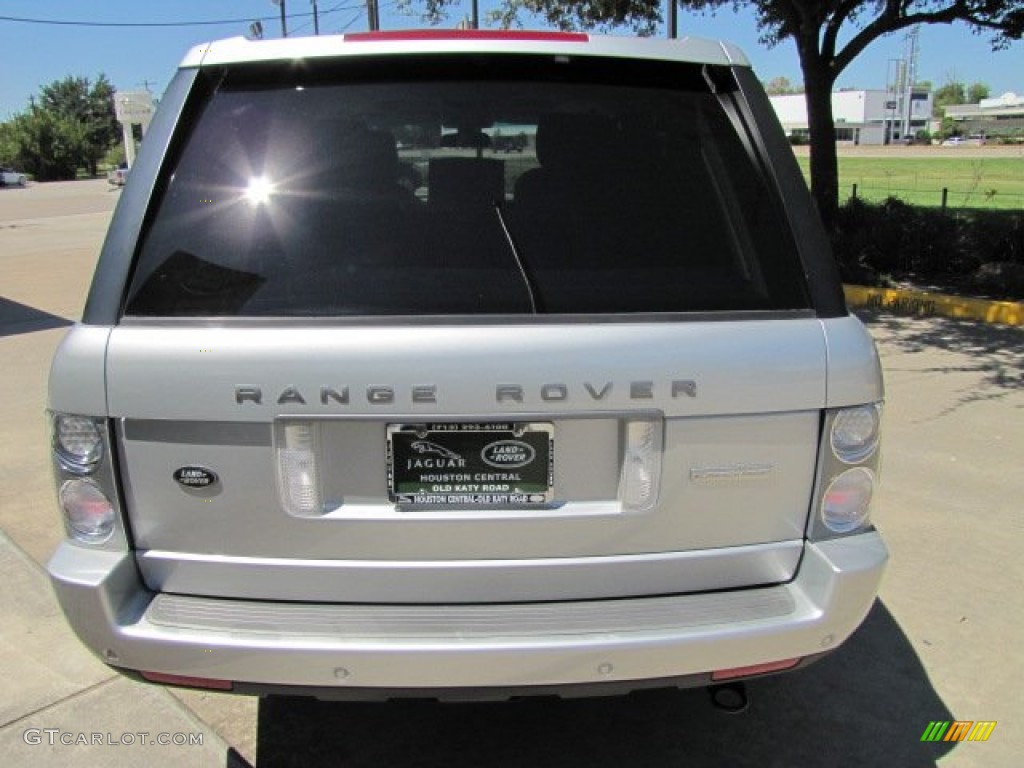 2006 Range Rover Supercharged - Zambezi Silver Metallic / Charcoal/Jet photo #9