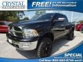 2010 Brilliant Black Crystal Pearl Dodge Ram 1500 Big Horn Crew Cab 4x4  photo #1