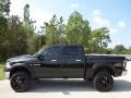 2010 Brilliant Black Crystal Pearl Dodge Ram 1500 Big Horn Crew Cab 4x4  photo #2