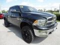 2010 Brilliant Black Crystal Pearl Dodge Ram 1500 Big Horn Crew Cab 4x4  photo #11