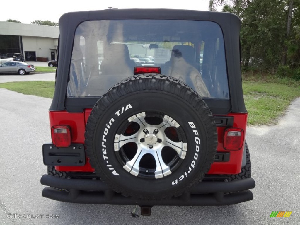 2005 Jeep Wrangler X 4x4 Custom Wheels Photos