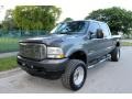 Dark Shadow Grey Metallic 2003 Ford F350 Super Duty XLT Crew Cab 4x4
