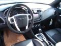 2012 Chrysler 200 Black Interior Dashboard Photo
