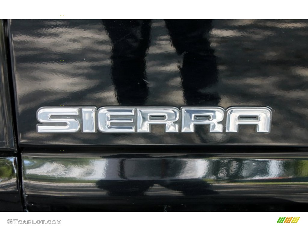 2005 Sierra 1500 SLE Crew Cab - Onyx Black / Neutral photo #74