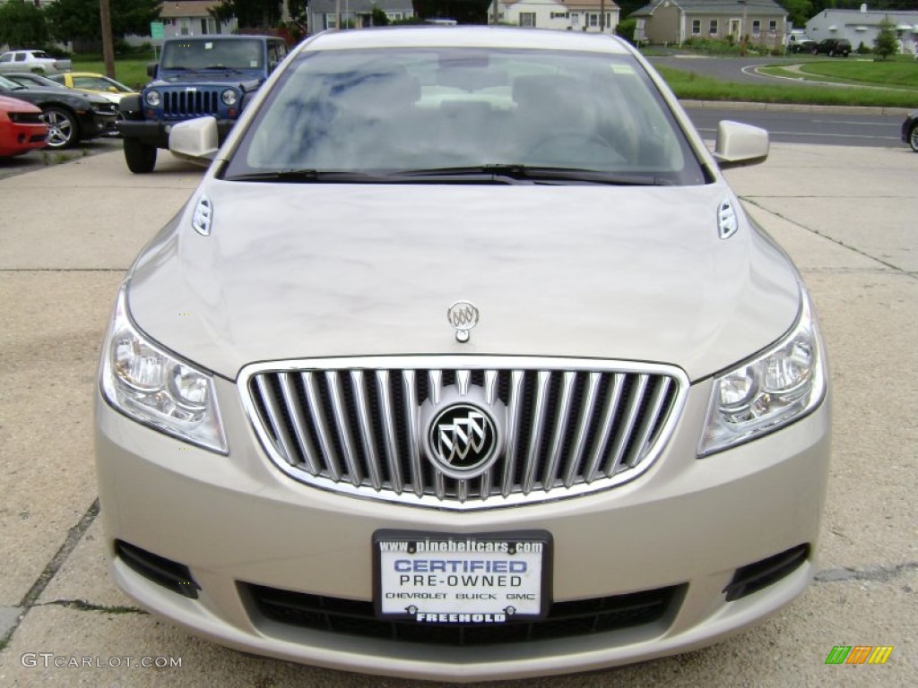 2010 LaCrosse CX - Gold Mist Metallic / Cocoa/Light Cashmere photo #2