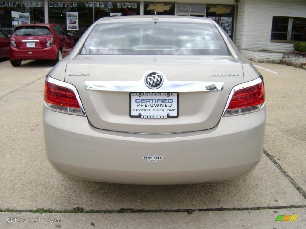 2010 LaCrosse CX - Gold Mist Metallic / Cocoa/Light Cashmere photo #5